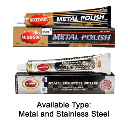 AUTOSOL Metal Polish Rust Remover Chrome Cleaner AUTOSOL Stainless Steel *MADE IN GERMANY* 75ml