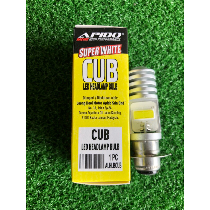 LED HEADLAMP BULB T19 สําหรับ YAMAHA HONDA SUZUKI