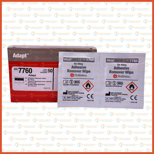 7760 Hollister Adapt Universal Remover Wipes 50s