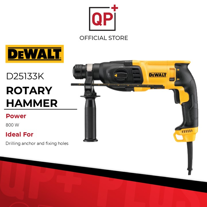 DEWALT ROTARY HAMMER CHIPPING HAMMER D25133K-XD l PENYEMBUK PUTAR 旋锤