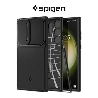 Spigen Galaxy S23 Ultra Case Optik Armor พร้อมฝาปิดสไลด์กล้อง เกรดทหาร ป้องกันการตกกระแทก