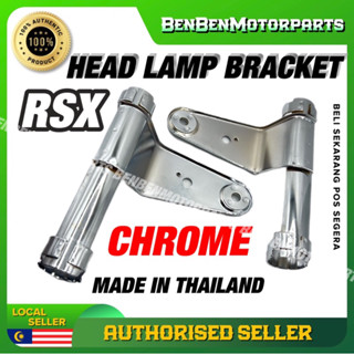 (CHROME) อุปกรณ์แบร็คเก็ตไฟหน้า ซ้าย ขวา สําหรับ Yamaha RXS Head LAMP HOLDER RXS115