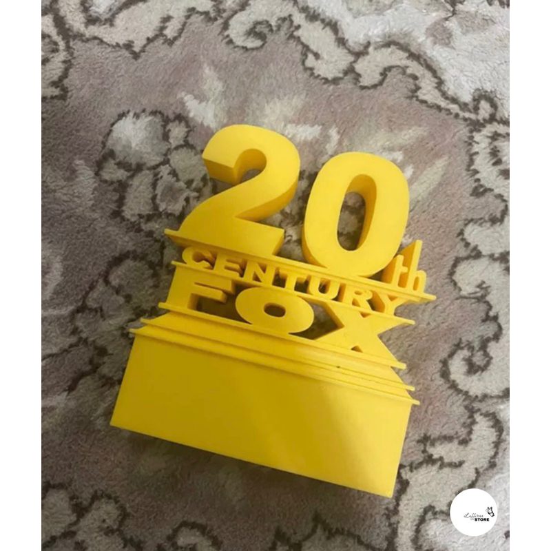 โลโก้ 20th Century Fox (ตกแต่งโต๊ะ 3 มิติ)