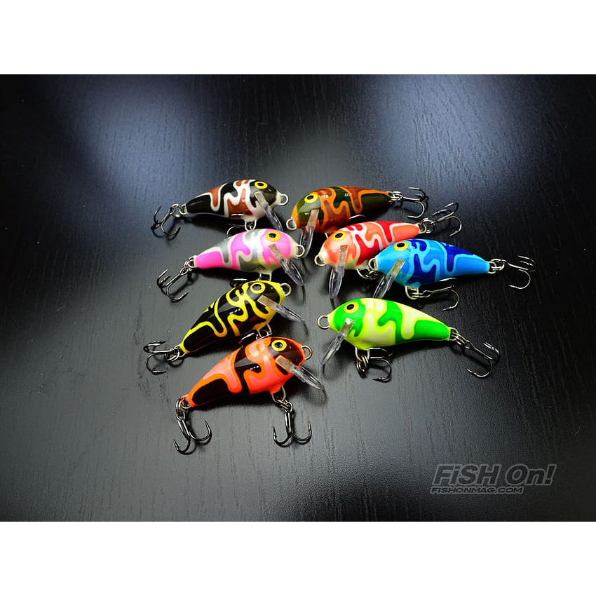 Rapala Mini Fat Rap 3 ซม. ล่อแข็งรุ่นพิเศษ