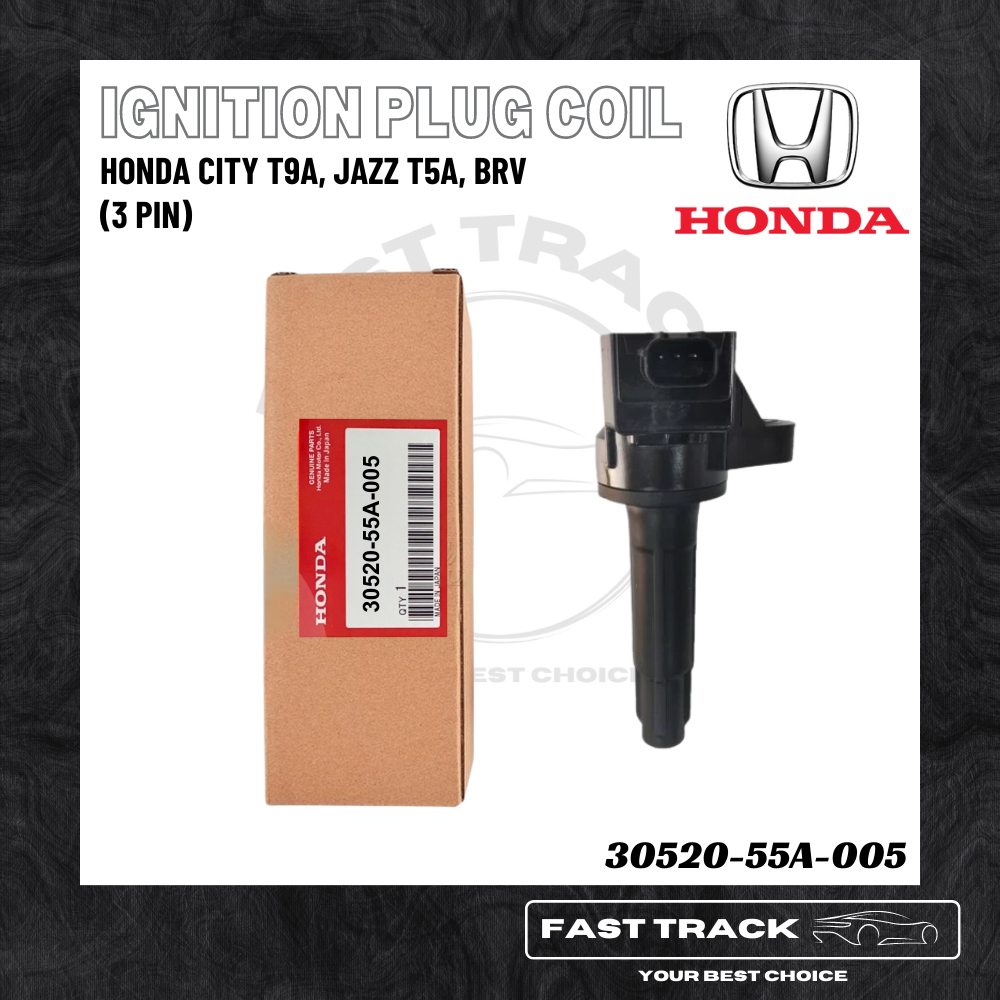 HONDA CITY T9A, JAZZ T5A, BRV (3 PIN) IGNITION PLUG COIL 30520-55A-005