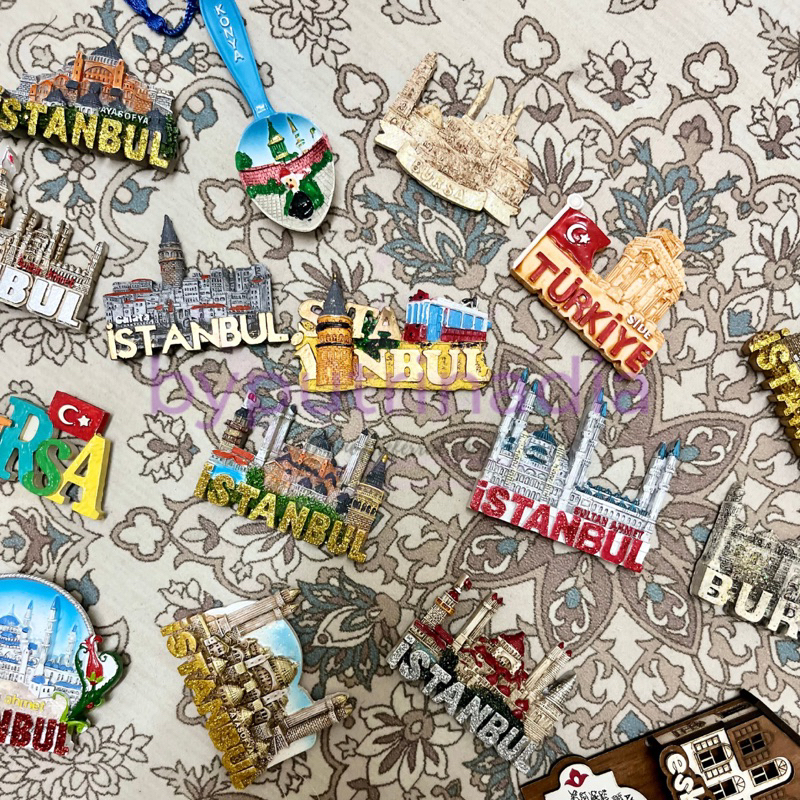 TURKIYE/HATYAI/KRABI/JORDAN FRIDGE MAGNET