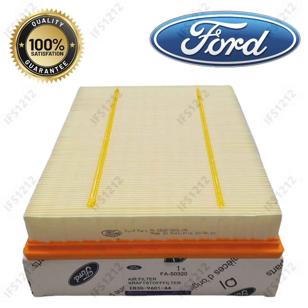 ใหม่ FORD AIR FILTER RANGER RAPTOR T7 T8 2018 2.0 2.2 3.2 EVEREST 2015 EB3G-9602-AA กรองเครื่องยนต์ 