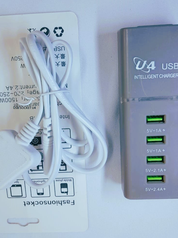 SAYA [ ]U4 5V-2.4A USB SOCKET, 1.2M USB POWER CABLE