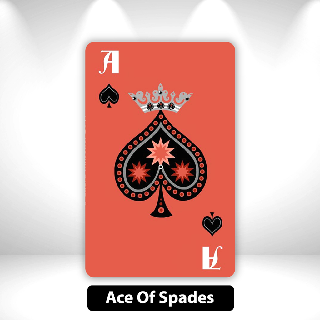 Ace Of Spades - สติ๊กเกอร์ TNG สติ๊กเกอร์ NFC Card Skincard Ace Of Spades โดย Sticko Animation Touch