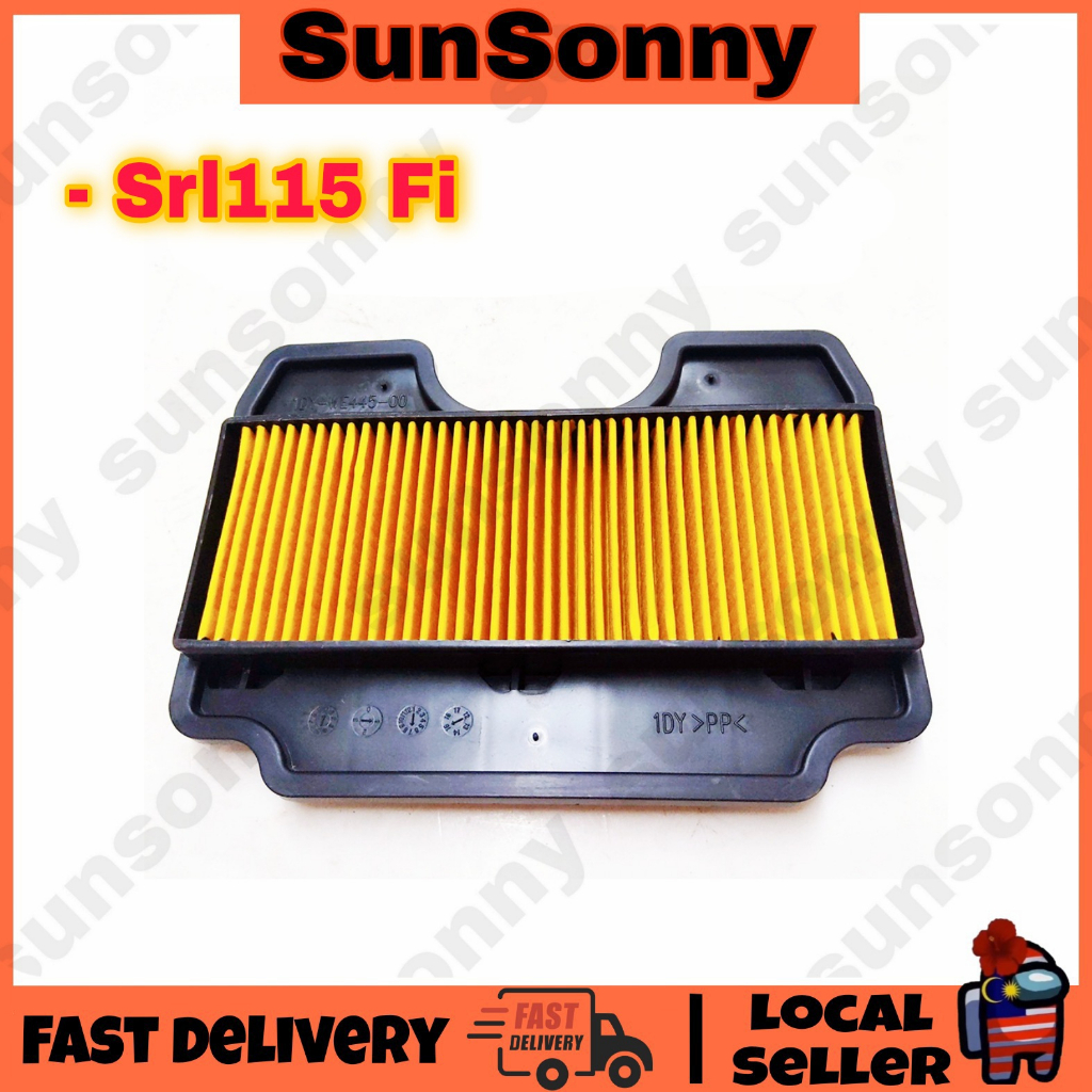 YAMAHA SRL115 FI SRL115FI SRL115-FI LAGENDA115-FI LAGENDA115FI FUEL INJECTION AIR FILTER AIR CLEANER