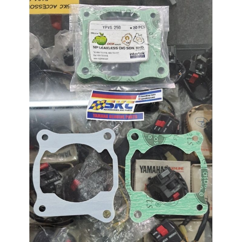 1 ชิ้น apple oem คุณภาพ/อัพปะเก็นบล็อก rd250 rd350 ypvs