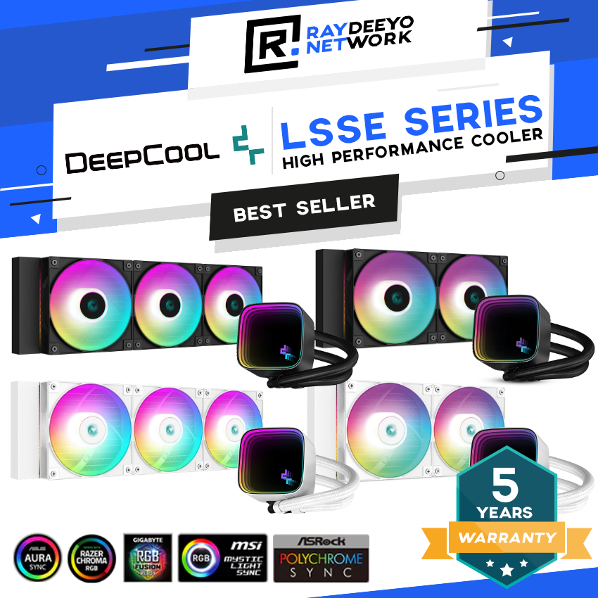 DeepCool LS520 SE / LS720 A-RGB Liquid CPU Cooler [เทคโนโลยีป้องกันการรั่วไหล]