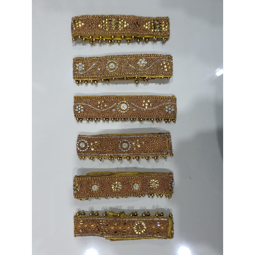 Bollywood SAREE BELT CODE 004 GOLD COLOUR BOLLYWOOD DESIGN