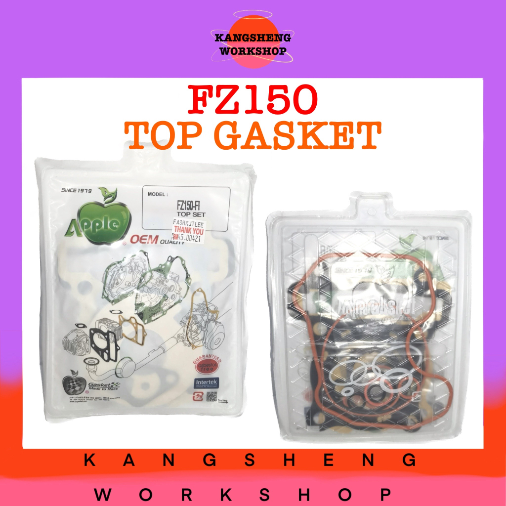 YAMAHA FZ150 (TOP GASKET) (FZ150-FI/FZ 150 V1/FZ150I/FZ 150I/150 I/FZ150FI V2 V3) OLD NEW N