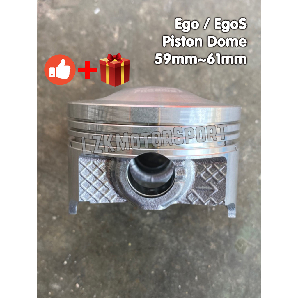 Ego ลูกสูบความเร็วสูง Racing 59 มม. - 61 มม.Ego S ลูกสูบโดม Nouvo ลูกสูบ HC Nouvo S ลูกสูบการบีบอัดส