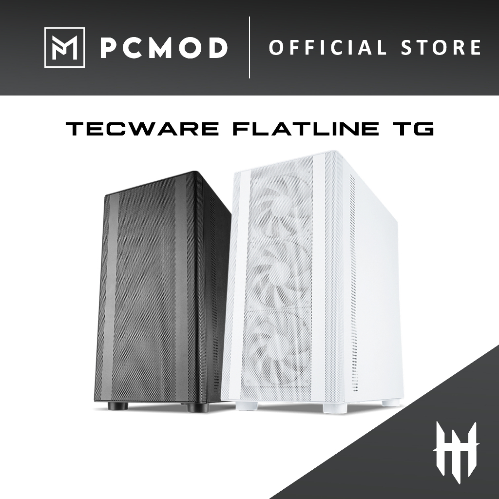 Tecware Flatline TG MATX เคส PCMOD