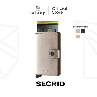 Secrid Miniwallet สไตล์เมทัลลิก