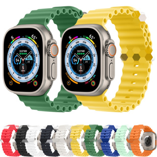 Ocean สายนาฬิกาข้อมือถัก 49 มม. 45 มม. 41 มม. 44 มม. 40 มม. 42 มม. 38 มม. สําหรับ iWatch Apple Watch