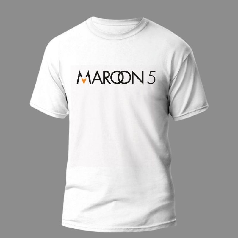 เสื้อยืดแขนสั้น MAROON 5 ROUNDNECK