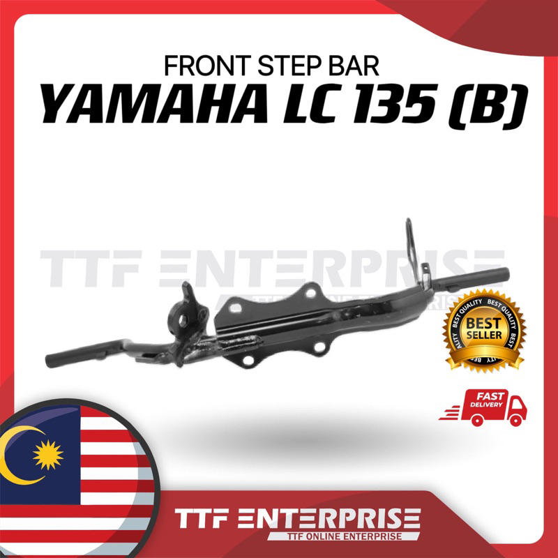 YAMAHA LC135 FRONT STEP BAR (B) (1100G) PEMIJAK KAKI DEPAN FRONT FOOTREST BAR FOOT REST BESI LC 135