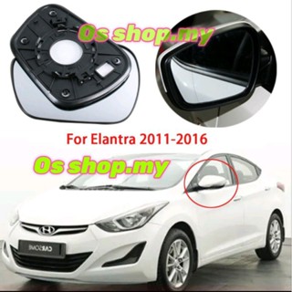 กระจกมองข้าง สําหรับ Hyundai inokom elantra MD 2012 to 2016 Kaca Cermin Sisi SIDE MIRROR GLASS 2013 2014 2015