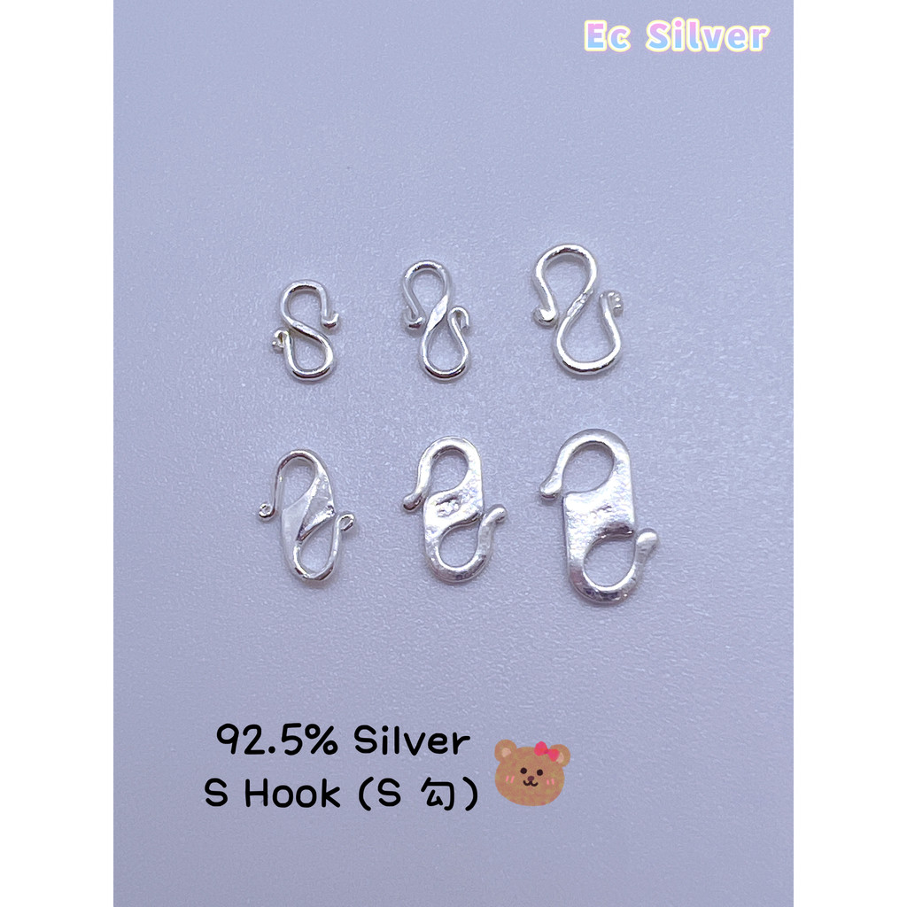 Silver 925 Cangkuk / S Hook / S 钩