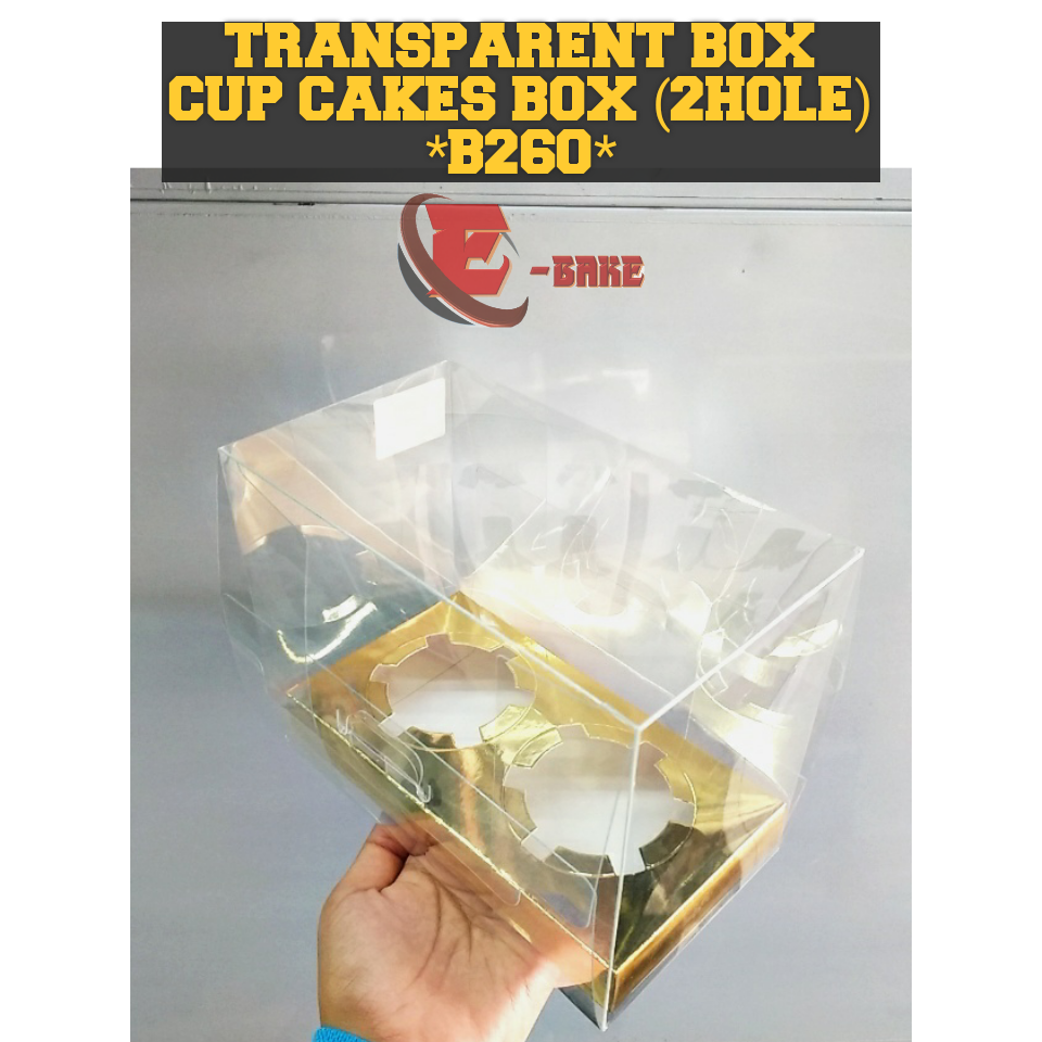 *B260* GOLD BOX TELUS KEK CAWAN BOX (2 HOLES) (1 ชิ้น)