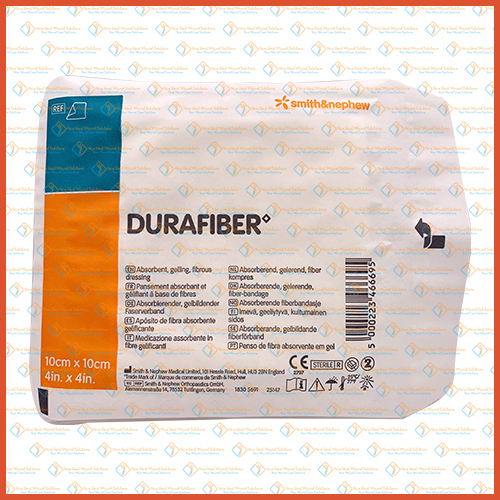 [1 ชิ้น] Smith & Nephew Durafiber 10ซม. x 10ซม.
