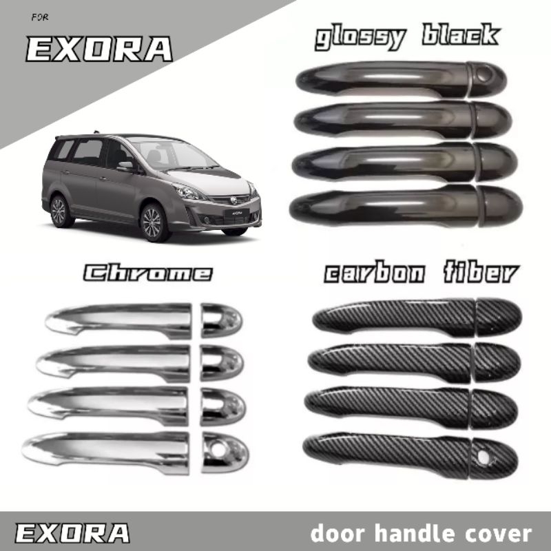 อุปกรณ์เสริมฝาครอบมือจับประตูรถยนต์ Vemart proton exora