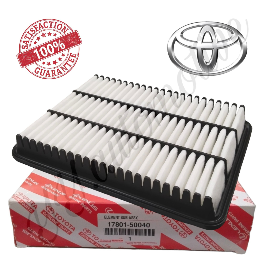 17801-50040 TOYOTA AIR FILTER LEXUS LAND CRUISER 98-09 UJZ100 RZJ120 RZJ125 TZJ120 RZJ125