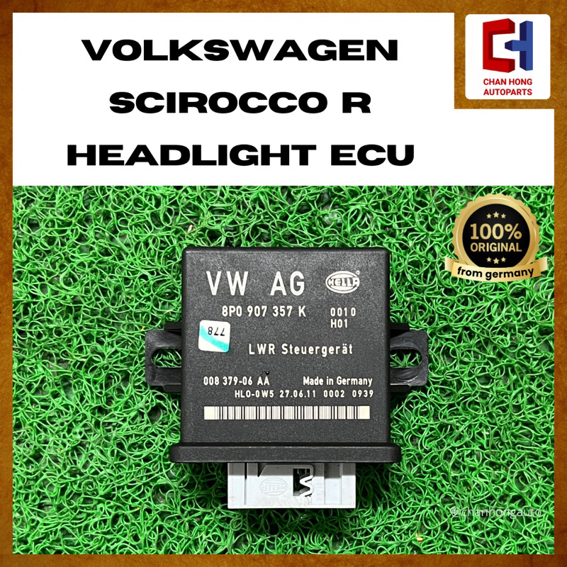 ไฟหน้า Volkswagen Scirocco R ECU [8P0907357K] [มือสอง]
