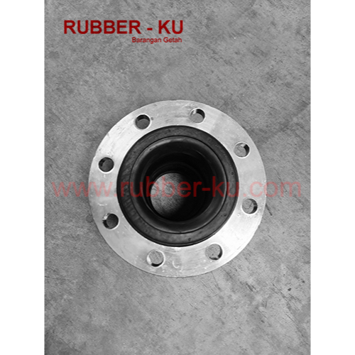 Rubber Bellow Single Bellow ข้อต่อแบบยืดหยุ่น หน้าแปลน Rubber Joint 2", 50mm 2-1/2" DN65 RUGAVAL,TOP