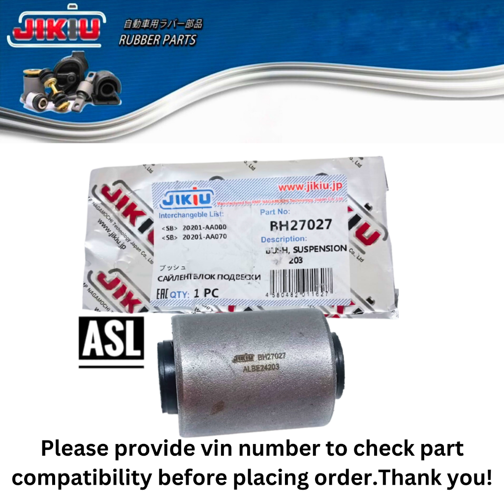 Subaru ด้านหน้า Lower Arm Bush ขนาดเล็ก 20201AA000 Forester SF Impeza GC GF Legacy BC BD BE 20201AA0