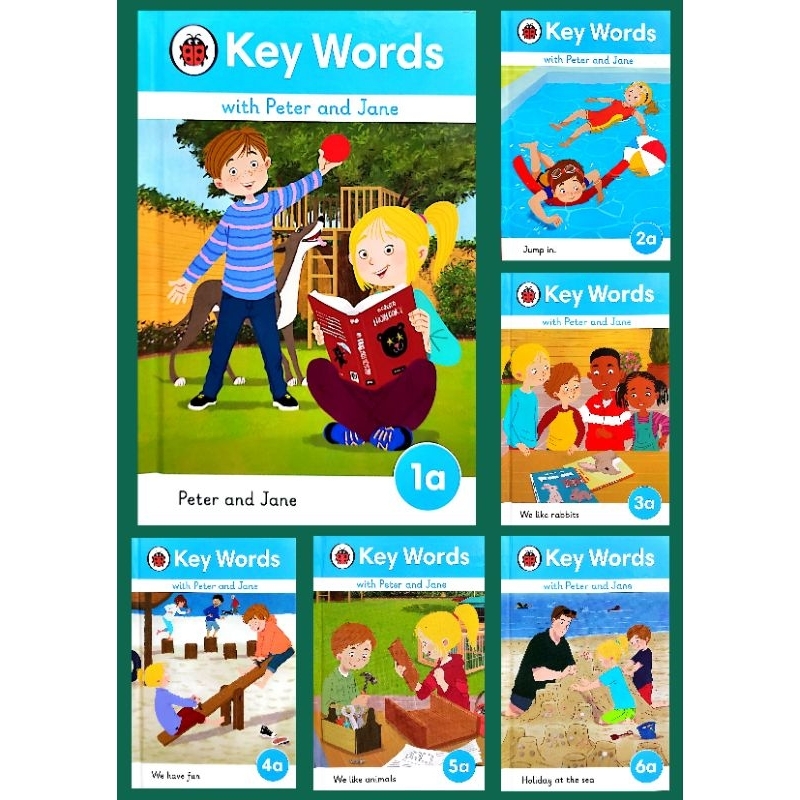 LadyBird Key Words with Peter and Jane *A Series* (ปกแข็ง ในเล่ม)