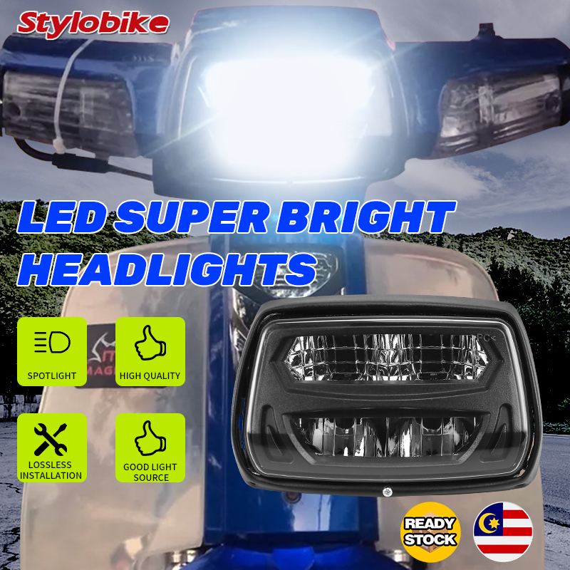 Honda EX5 HEADLAMP LED EX5 HIGH POWER DREAM HEAD LAMP EX5 LED LAMPU DEPAN EX5 ไฟหน้าแสงใหม่