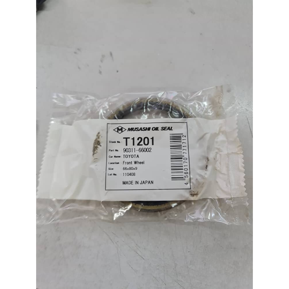 ซีลน้ํามัน MUSASHI 66X80X9 TA T1201 90311-66001 66002