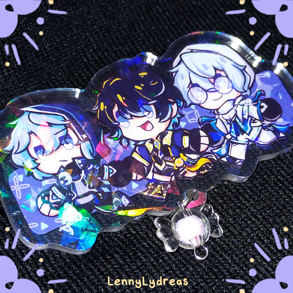 Elsword ป้ายอะคริลิค Noah Ebalon ตราอะคริลิค [LennyLydreas]