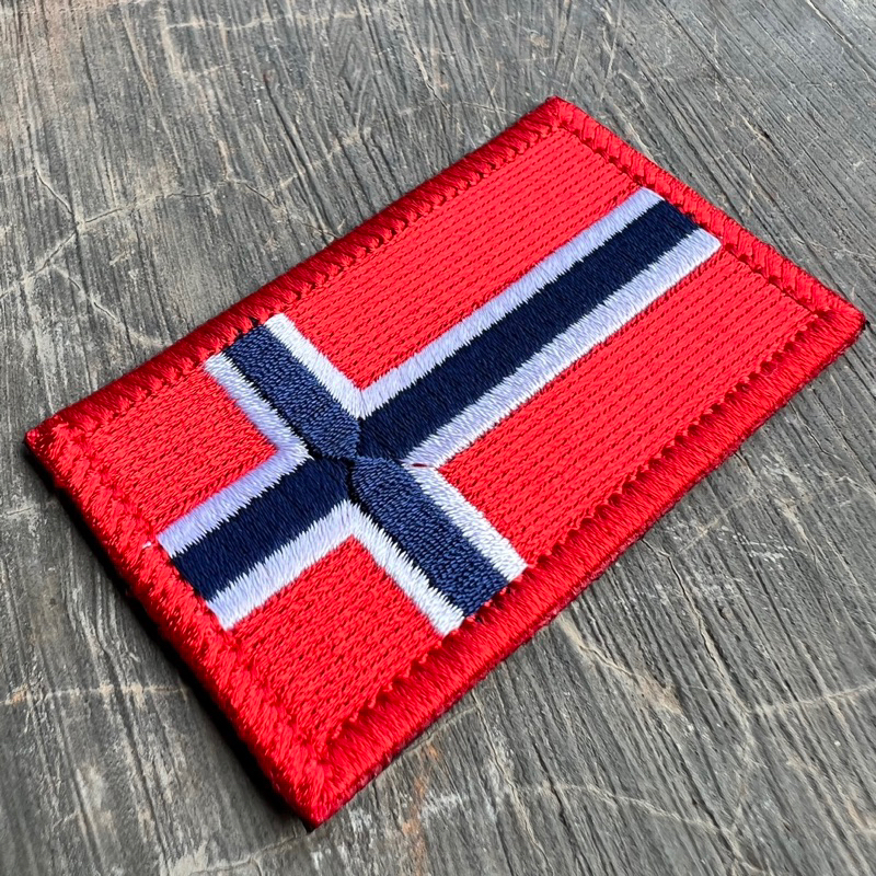 Norway Embroidered Flag