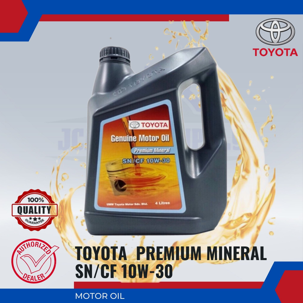 TOYOTA PREMIUM MINERAL SN/CF 10W-30 (4L)