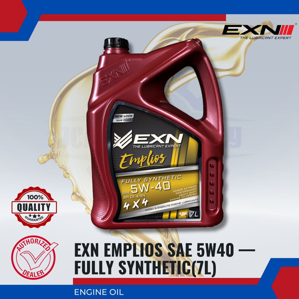 EXN Emplios (SAE 5W40) - API CK-4/SN – FULLY SYNTHETIC 7L