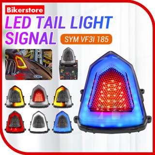 Sym VF3I ไฟท้าย LED ไฟเบรค โคมไฟสัญญาณ Belakang พร้อมไฟเลี้ยว Plug And Play