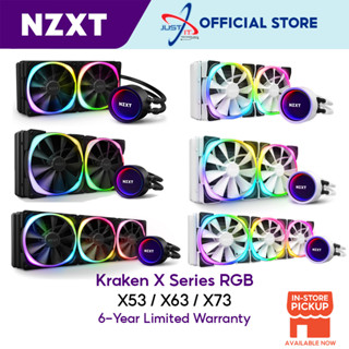 Nzxt Kraken X SERIES RGB ( X53 / X63 / X73 ) น้ํายาหล่อเย็น AIO (สีดํา / สีขาว)