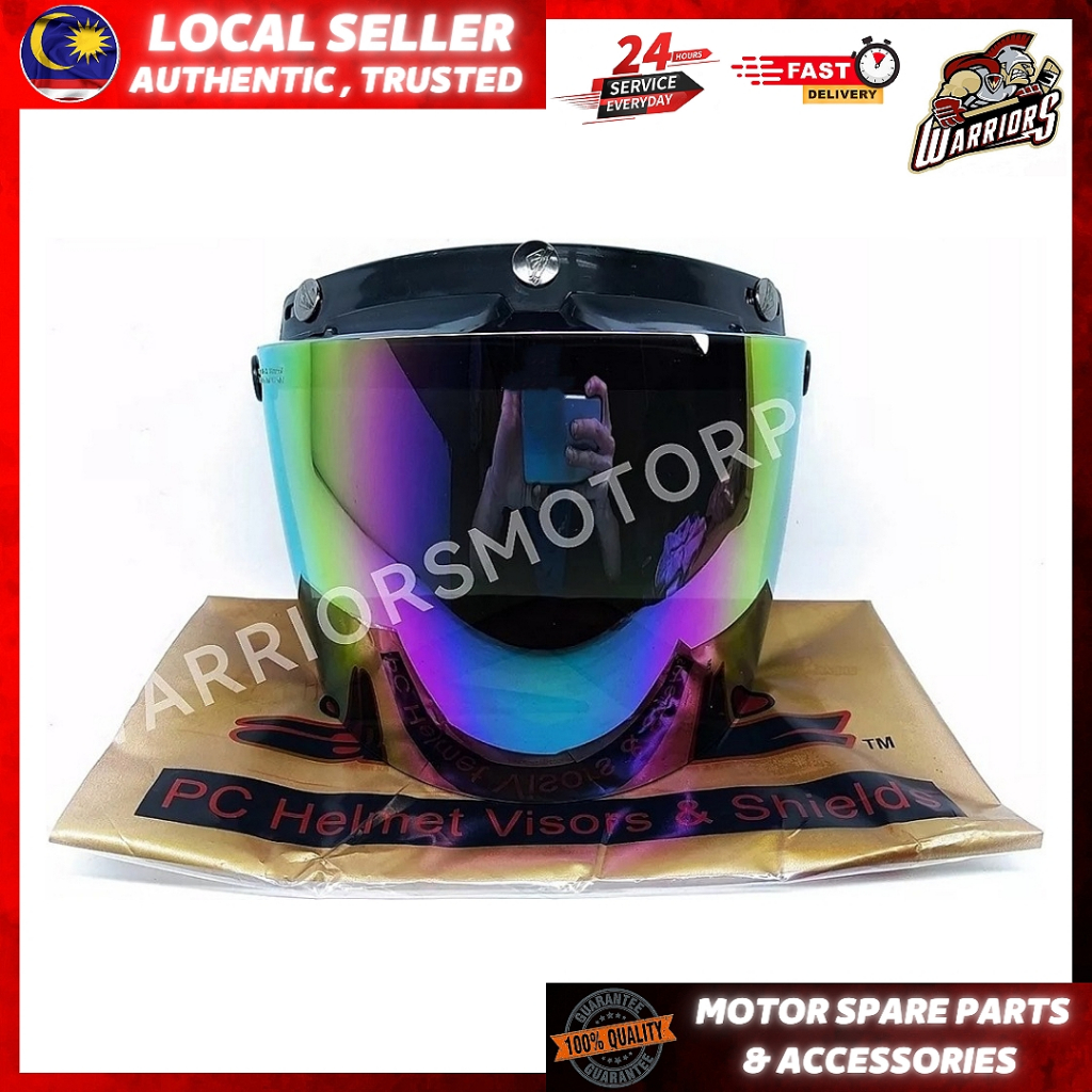 AXZ HELMET VISOR & SHIELDS RAINBOW HELMET VISOR VISOR PELANUI