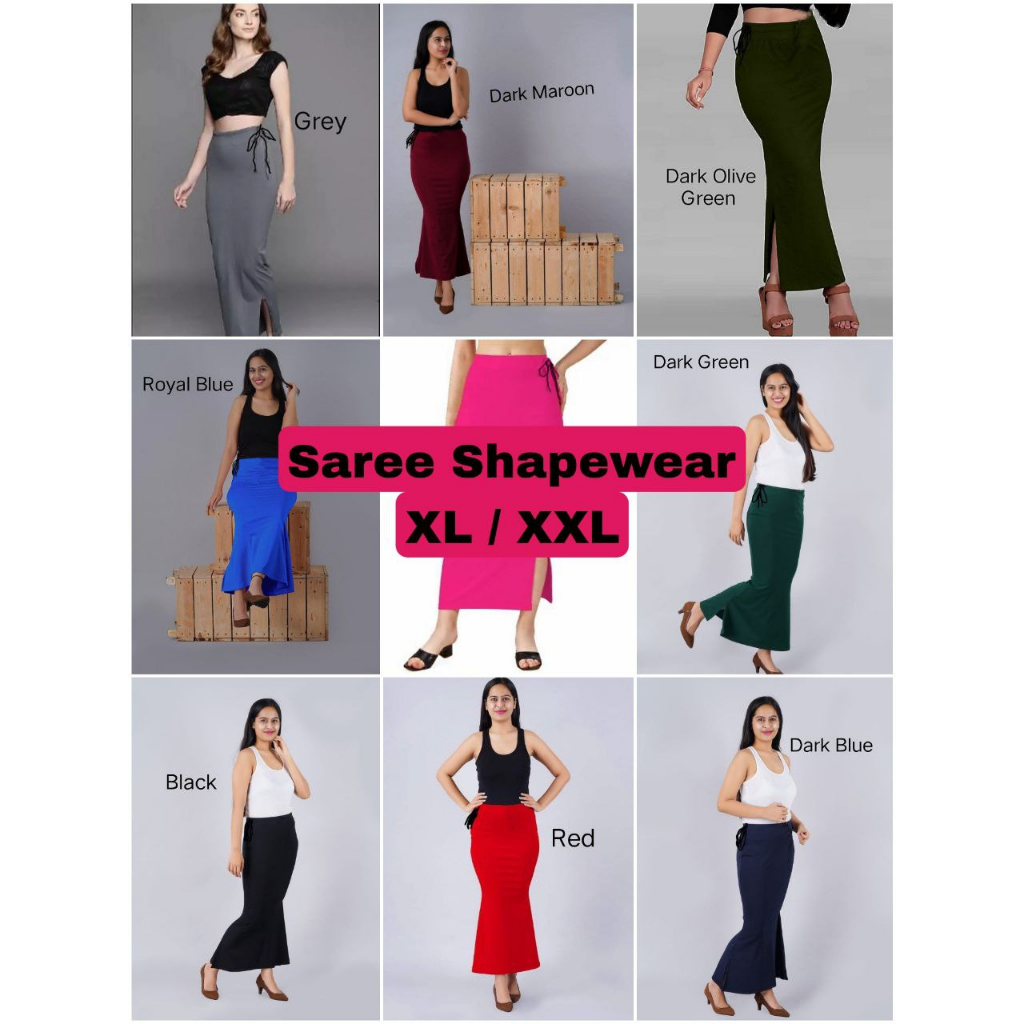 สินค้ามาใหม่/ Saree Shapewear / ชุดกระชับสัดส่วนคุณภาพพรีเมี่ยม/ วัสดุ: Cotton + Lycra .. พร้อมการตั