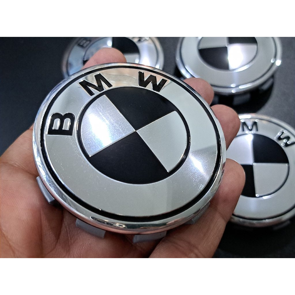 Bmw ล้อขอบ hubcaps 4 ชิ้น 68 มิลลิเมตร e90 e60 f10 f30 x5 x6 x3 e63 e89 z4 z3