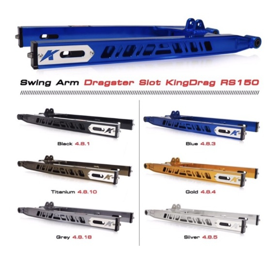 แขนตบ KINGDRAG SLOT RS150 RS RS150R KING DRAG