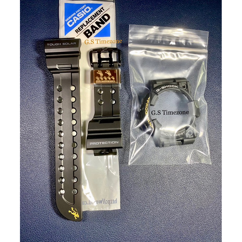 สายนาฬิกาข้อมือ Casio G-Shock แบบเปลี่ยน สําหรับครบรอบ 35 ปี BnB Frogman GWF-1035F-1 GWF-1035F