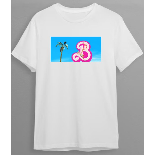 BARBIE THE MOVIE เสื้อยืดสําหรับเด็กและผู้ใหญ่ (2)