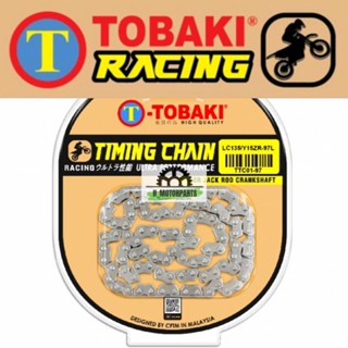 โซ่ราวลิ้น TOBAKI LC135 Y15ZR FZ150 96L 97L 98L 99L 100L 101L 102L STD TAIKOM JACK ROD JET YAMAHA IKK RED LEO