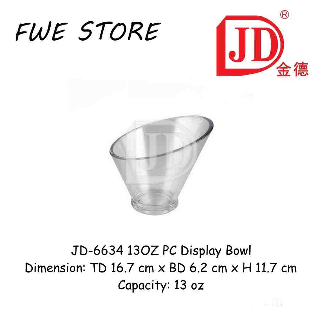 JD PC Display Bowl / ชามสลัด / ชามอาหารโชว์ (13oz / 17.25oz / 24oz)